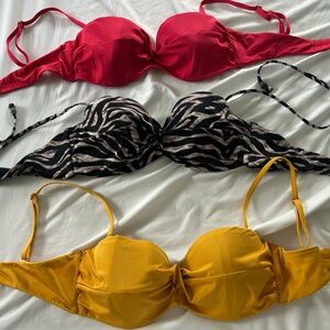 H&M balconette bikini tops